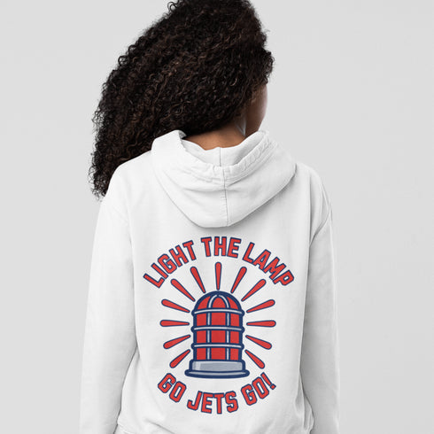 Light the Lamp – Go Jets Go! Hoodie🔥 Because when that red light flashes, it's party time in the 'Peg. 🔥